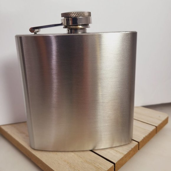 Liquor Pocket Hip Flask Stainless Steel Whiskey Screw Cap Flagon Bar Accessories - Picture 1 of 4